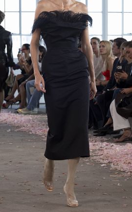 Magda Butrym Magda Butrym Strapless Cotton Midi Dress