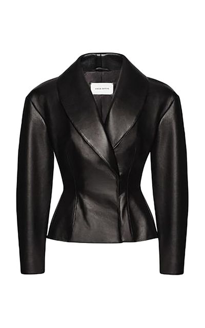 Magda Butrym Magda Butrym Tailored Leather Jacket