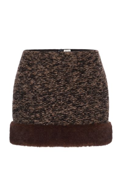 Magda Butrym Magda Butrym Trimmed Mini Skirt