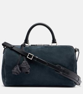 Magda Butrym Magda Butrym Varsovia floral-appliquÃ© suede duffel bag
