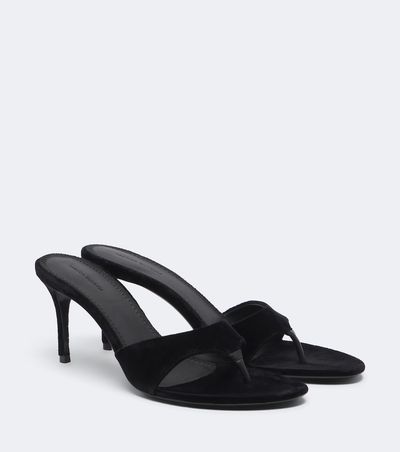 Magda Butrym Magda Butrym Velvet thong sandals