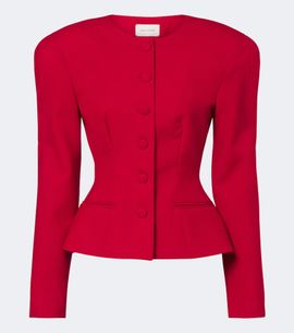 Magda Butrym Magda Butrym Virgin wool peplum jacket