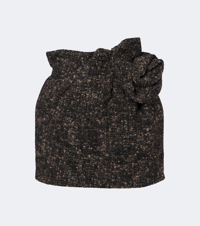 Magda Butrym Magda Butrym Wool and cashmere-blend bouclé miniskirt