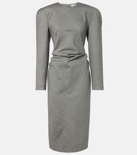 Magda Butrym Magda Butrym Wool tie-detail midi dress
