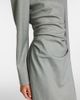 Magda Butrym Magda Butrym Wool tie-detail midi dress - 4