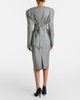 Magda Butrym Magda Butrym Wool tie-detail midi dress - 6