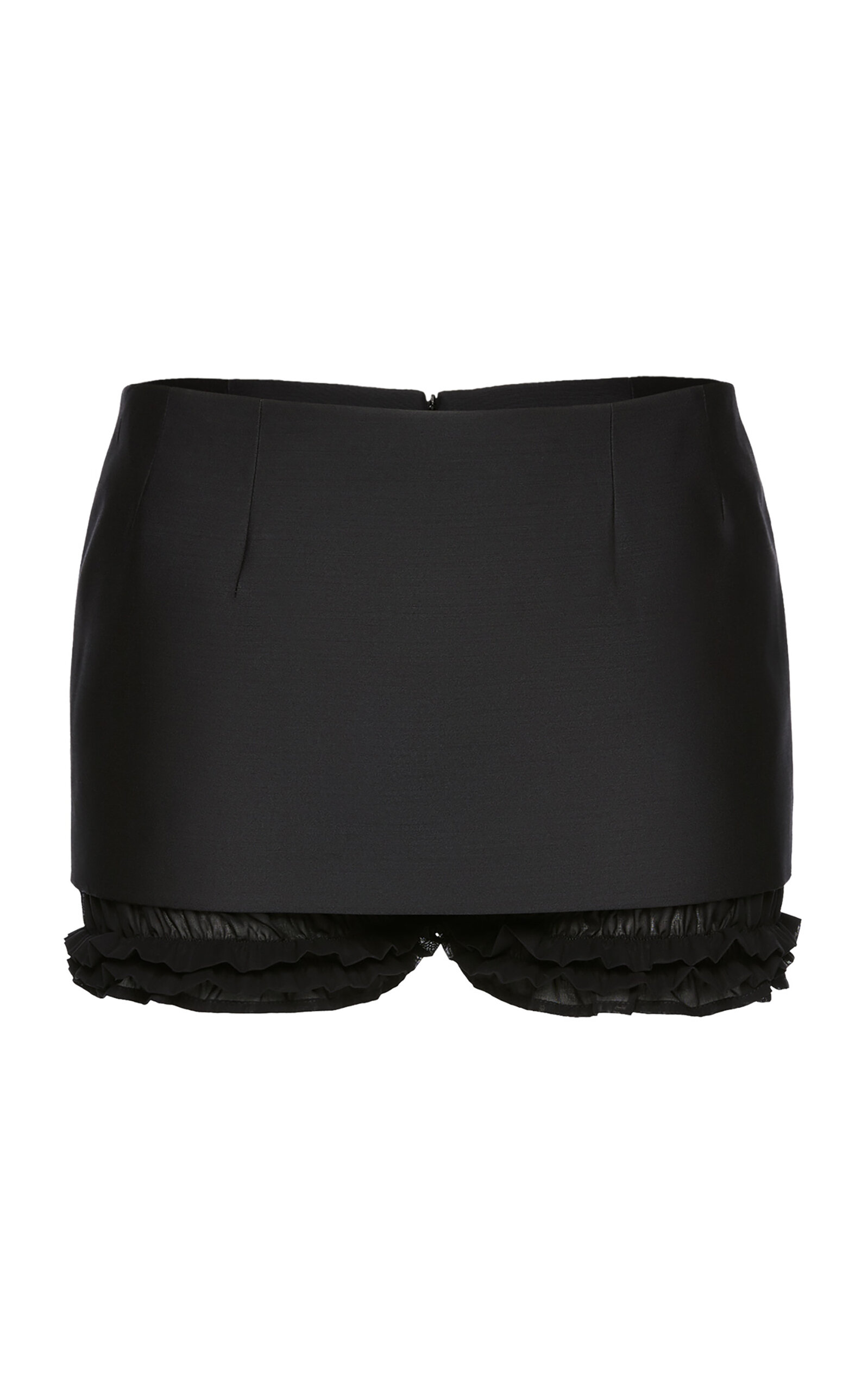Magda Butrym Magda Butrym WoolSilk Mini Shorts Black FR 38