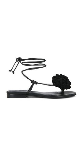 Magda Butrym Magda Butrym Wrap Around Flower Sandal