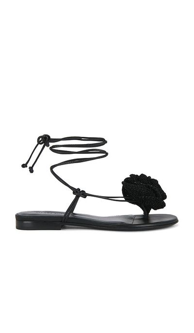 Magda Butrym Magda Butrym Wrap Around Flower Sandal