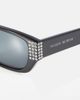 Magda Butrym Magda Butrym x Linda Farrow embellished rectangular sunglasses - 2