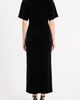Maggy London Maggy London Asymmetric Velvet Maxi Dress - 2