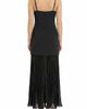 Maggy London Maggy London Faux Pearl Strap Mixed Media Gown - 2