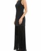 Maggy London Maggy London Faux Pearl Strap Mixed Media Gown - 3