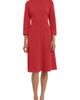 Maggy London Maggy London Mock Neck Midi Dress - 1