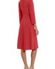 Maggy London Maggy London Mock Neck Midi Dress - 2