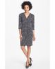 Maggy London Maggy London Print Matte Jersey Wrap Dress - 1