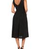 Maggy London Maggy London Sleeveless Metallic Midi Dress - 2