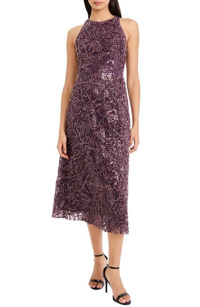 Maggy London Maggy London Sleeveless Sequin Midi Dress