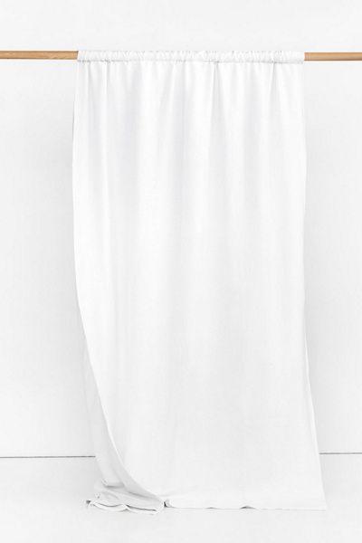MagicLinen MagicLinen Linen Blackout Curtains in White at Urban Outfitters