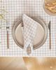 MagicLinen MagicLinen Napkin Set in Natural Gingham at Urban Outfitters - 1