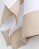 MagicLinen MagicLinen Striped Tea Towel in White/Natural at Urban Outfitters - 2