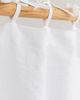MagicLinen MagicLinen Tie Top Linen Curtain Panel in White at Urban Outfitters - 3