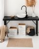 MagicLinen MagicLinen Waffle Bath Mat in Beige at Urban Outfitters - 1