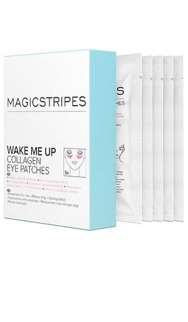 MAGICSTRIPES MAGICSTRIPES Wake Me Up Collagen Eye Patches Box