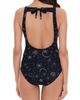 Magicsuit® Magicsuit® Lucky Stars Steffi Lace-Up Front One-Piece Swimsuit - 2