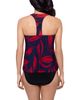 Magicsuit Magicsuit Rossobleu Taylor V Neck Draped Tankini Top - 2