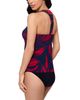 Magicsuit Magicsuit Rossobleu Taylor V Neck Draped Tankini Top - 3