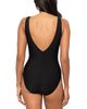 Magicsuit Magicsuit Solid Bronte Lace Up Tasseled Swimsuit - 3