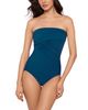 Magicsuit Magicsuit Solid Goddess Nylon Stretch Blend One Piece Swimsuit - 5