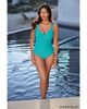 Magicsuit Magicsuit Solid Sara Slimming Scrunched Strap Swimsuit - 2