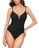 Magicsuit Magicsuit Solid Vega Plunging Neck Swimsuit - 1