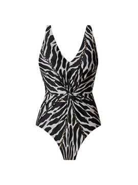 Magicsuit Women's Sand Tracks Drew Zebra Print One-Piece Swimsuit