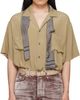 Magliano Magliano Beige Pasolini Short Sleeve Shirt - 1