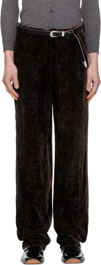 Magliano Magliano Brown Grampa Trousers