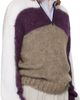 Magliano Magliano Gray & Purple Sestola Knit Sweater - 2