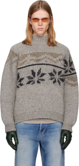 Magliano Magliano Gray Drunk Norvegese Sweater