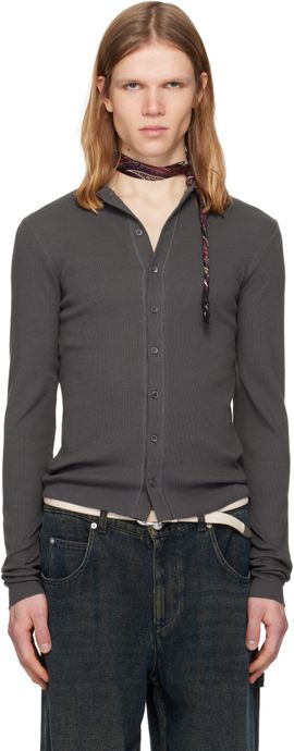 Magliano Magliano Gray 'Nudo' Serafino Cardigan