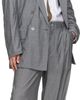 Magliano Magliano Gray Zipped Double Pleats Trousers - 4