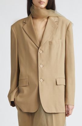 Magliano Magliano Piccolo Paradiso Organza & Wool Jacket
