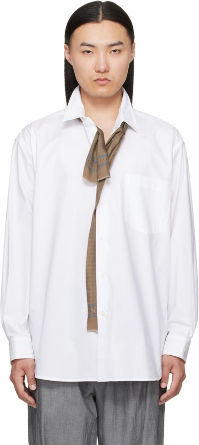 Magliano Magliano White Crispy Penna Long Sleeve Shirt