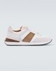 Magnanni Magnanni Grafton leather-trimmed sneakers - 1
