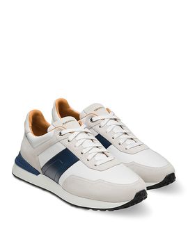 Magnanni Magnanni Men's Sentro White/Navy Sneakers