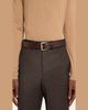 Magnanni Men's Rocas Pebbled Leather Belt - 2