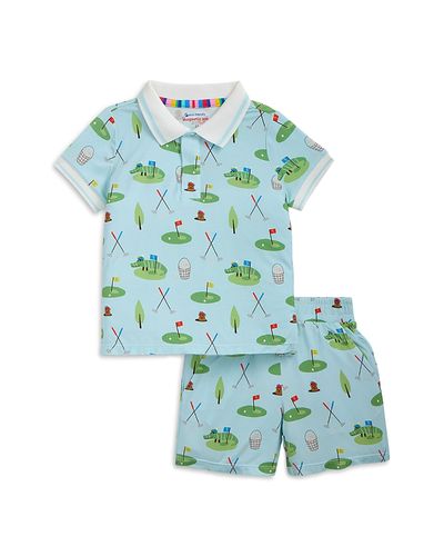 Magnetic Me Magnetic Me Boys' Gopher It Magnetic Polo Shirt & Shorts Set