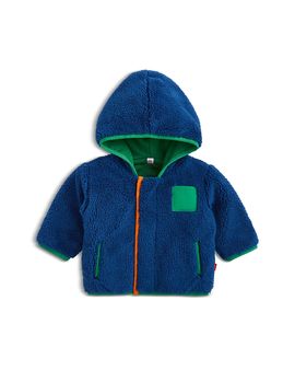 Magnetic Me Magnetic Me Boys' Hudson Bay Faux Sherpa Jacket With Stripe Rib