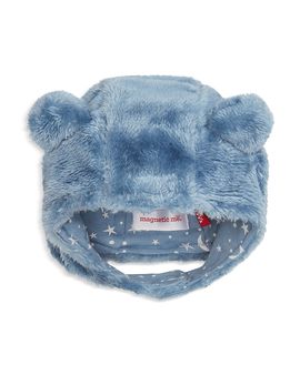 Magnetic Me Magnetic Me Boys' Winter Sky Minky Bear Hat